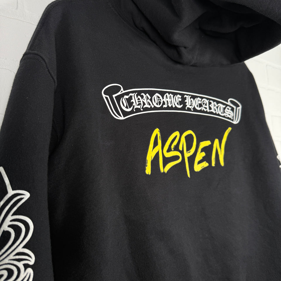 Chrome Hearts Aspen Exclusive Floral Zip Up Hoodie