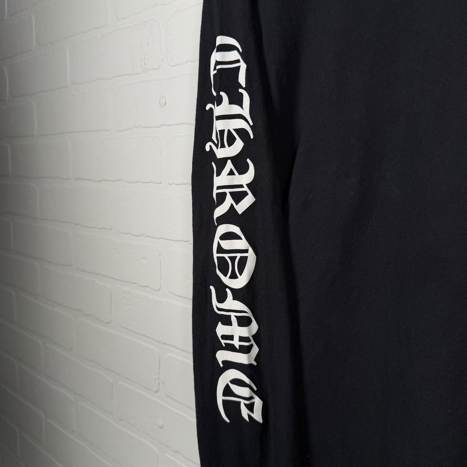 Chrome Hearts Eyechart Logo Long Sleeve