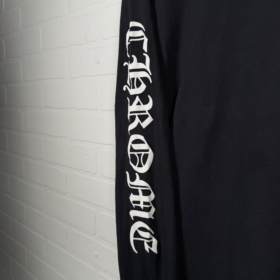 Chrome Hearts Eyechart Logo Long Sleeve