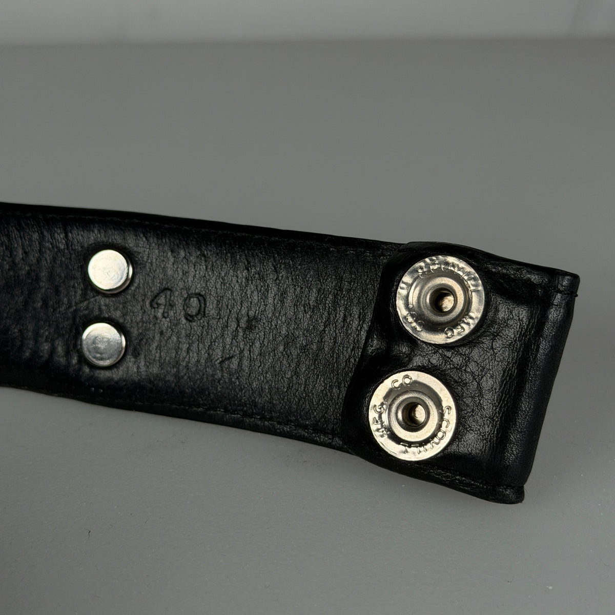 Chrome Hearts Fleur De Lis Pendant Belt Strap