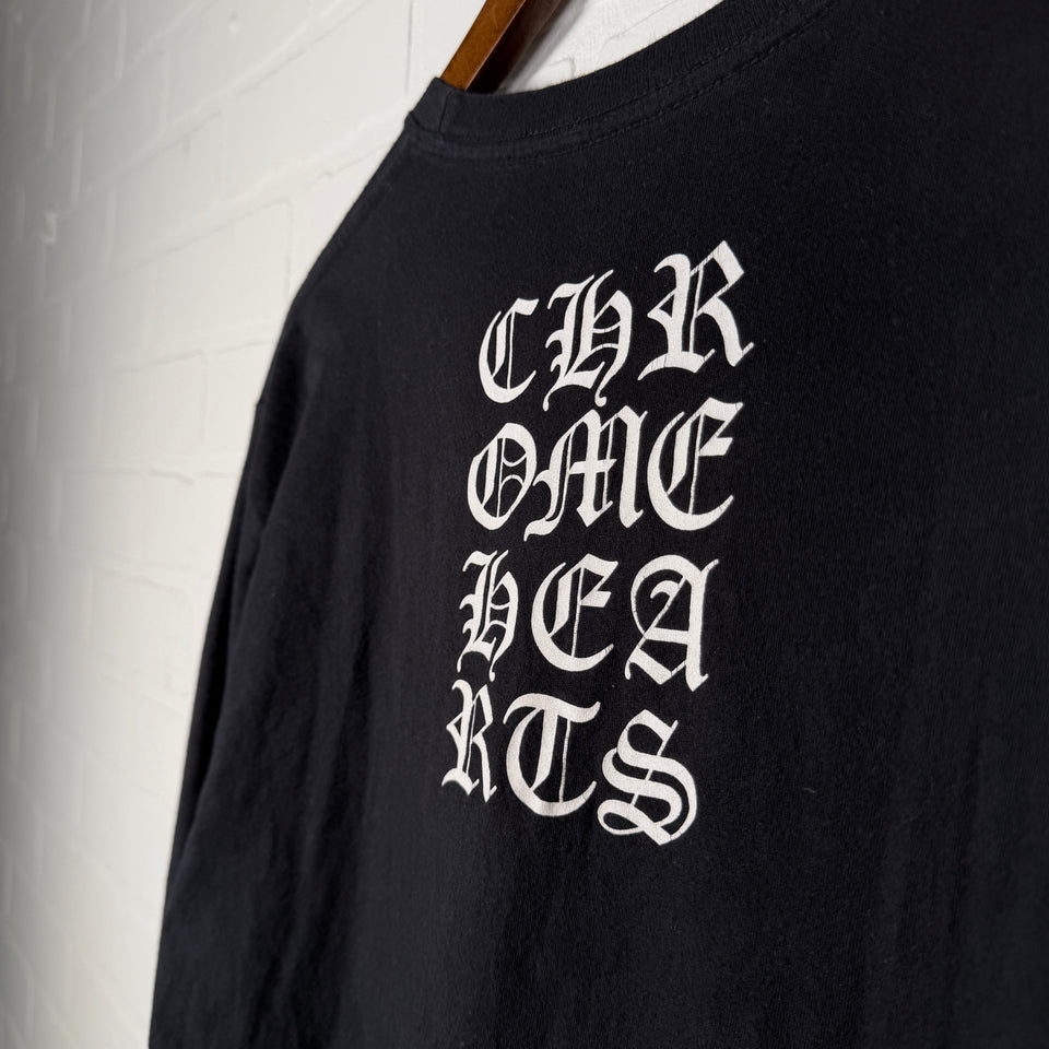 Chrome Hearts Eyechart Logo Long Sleeve