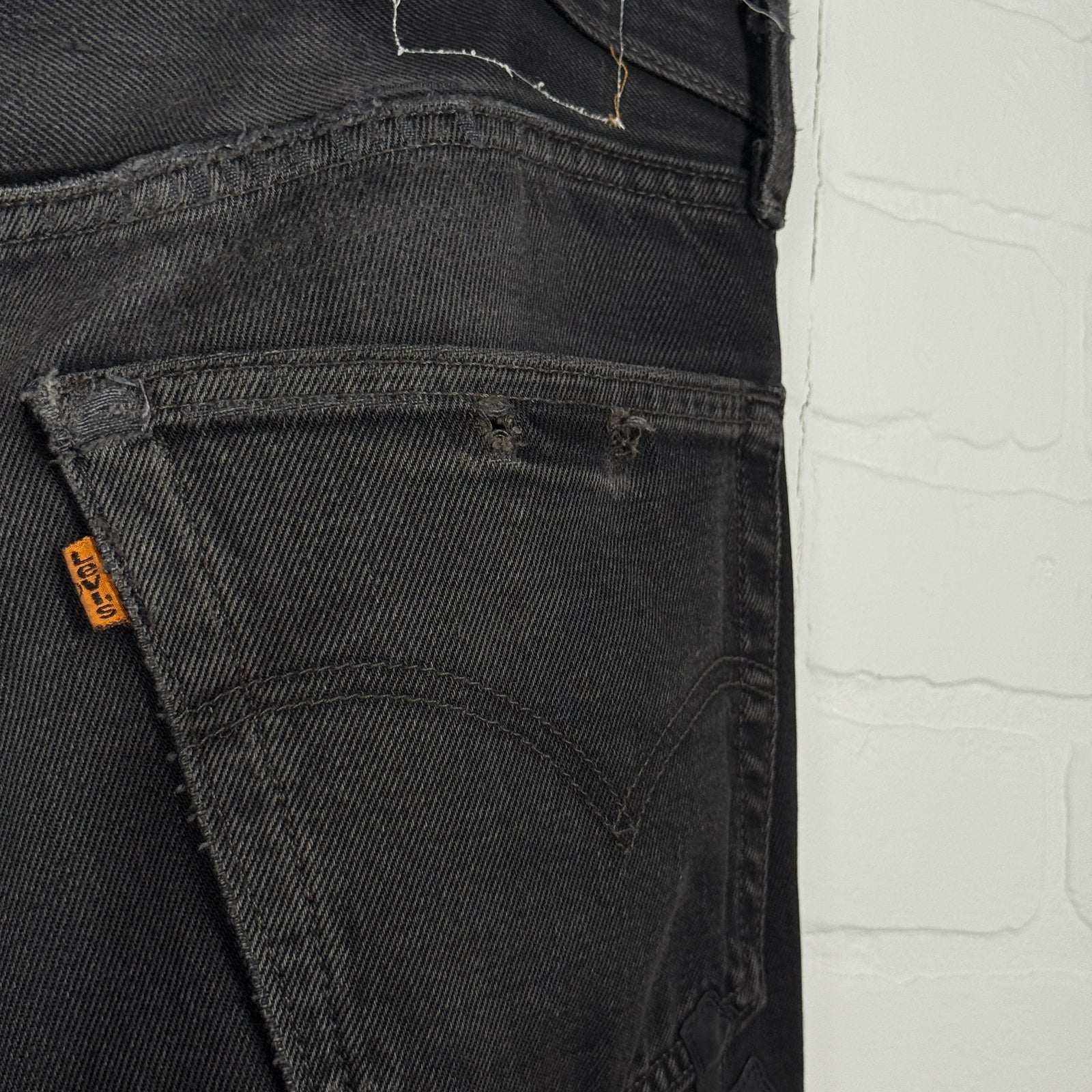 Chrome Hearts Black Cross Patch Jeans