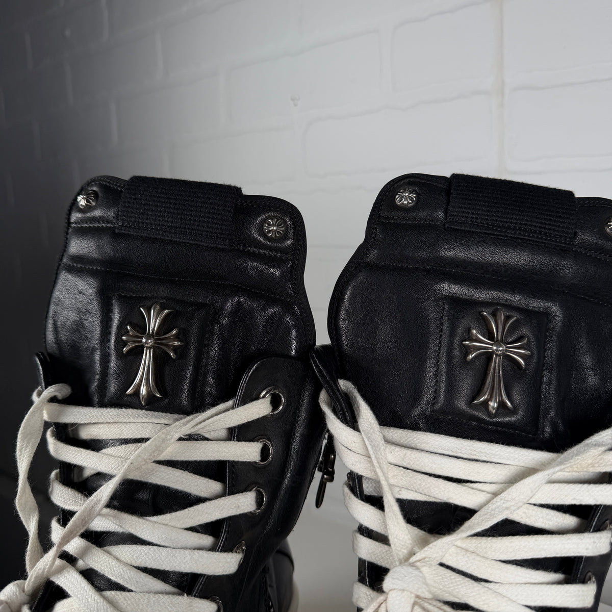 Chrome Hearts Rick Owens Geobasket Sneakers