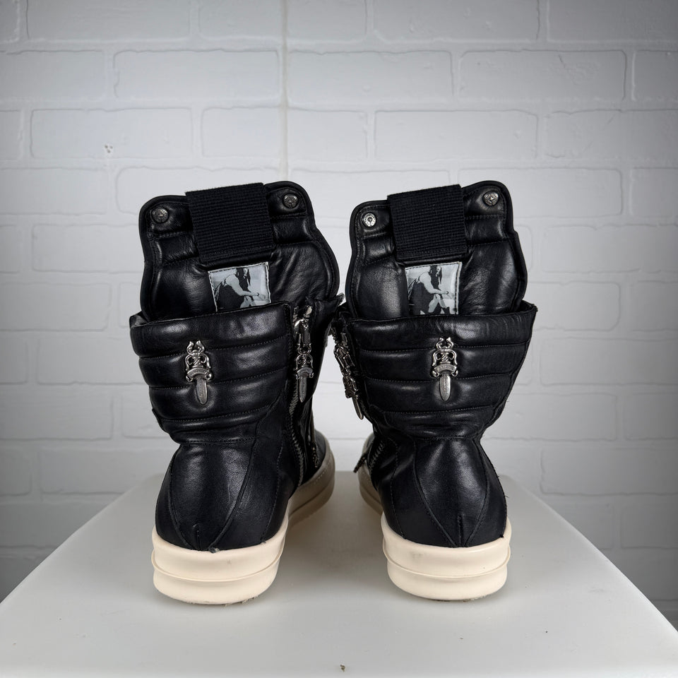 Chrome Hearts Rick Owens Geobasket Sneakers