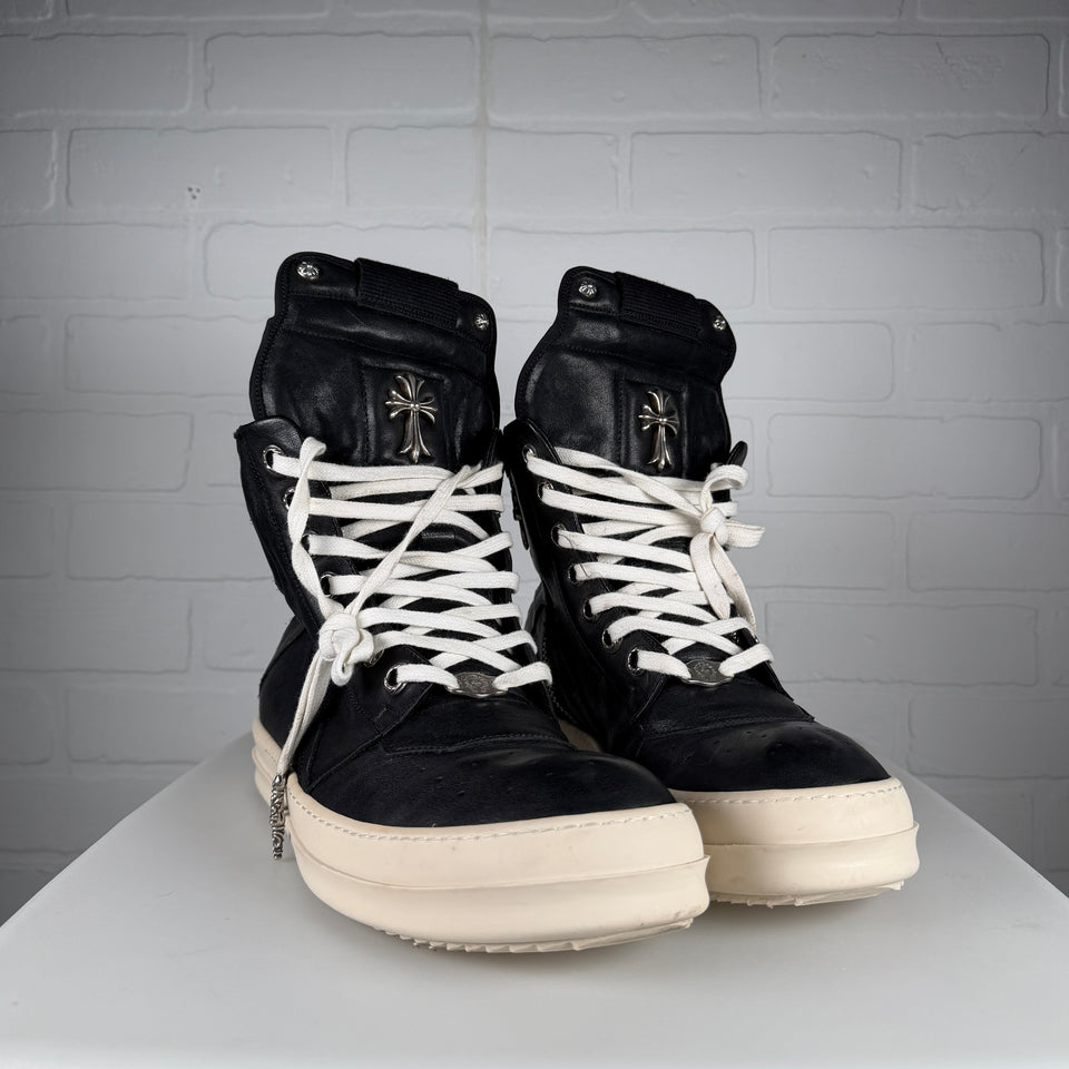 Chrome Hearts Rick Owens Geobasket Sneakers