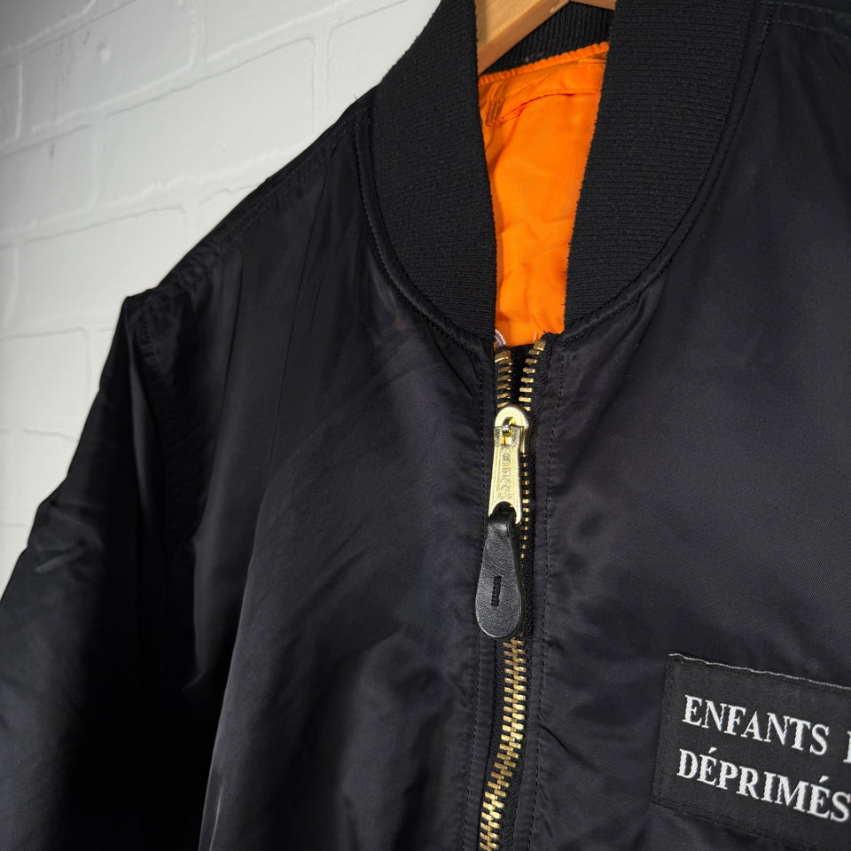 Enfants Riches Deprimes Alpha Industries 1/20 Mercedes MA-1 Bomber Jacket