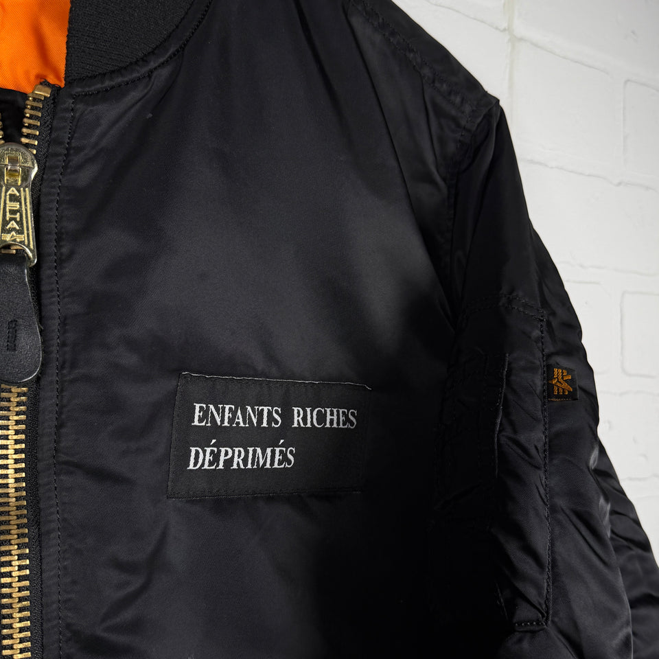 Enfants Riches Deprimes Alpha Industries 1/20 Mercedes MA-1 Bomber Jacket