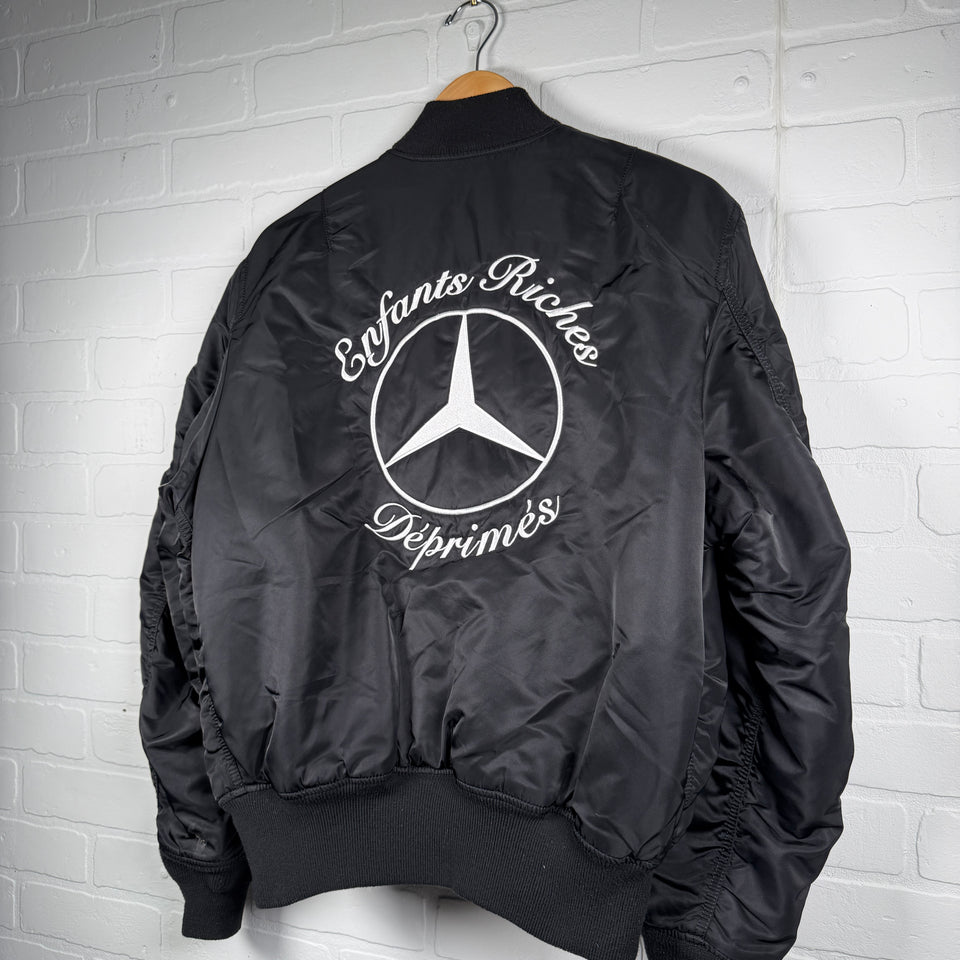 Enfants Riches Deprimes Alpha Industries 1/20 Mercedes MA-1 Bomber Jacket