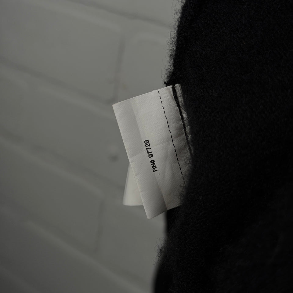 Chrome Hearts Cashmere Spine Black Plus Patch Zip Up Hoodie