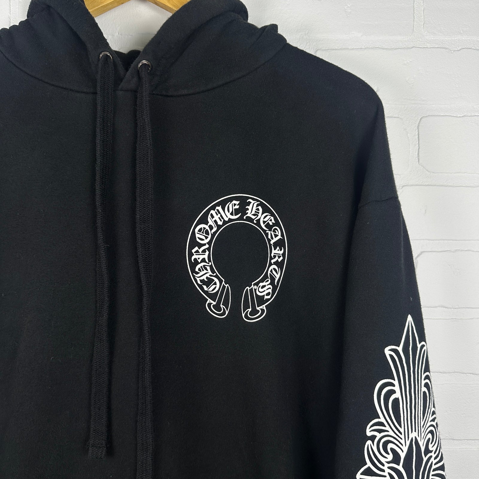 Chrome Hearts Floral Horseshoe Hoodie