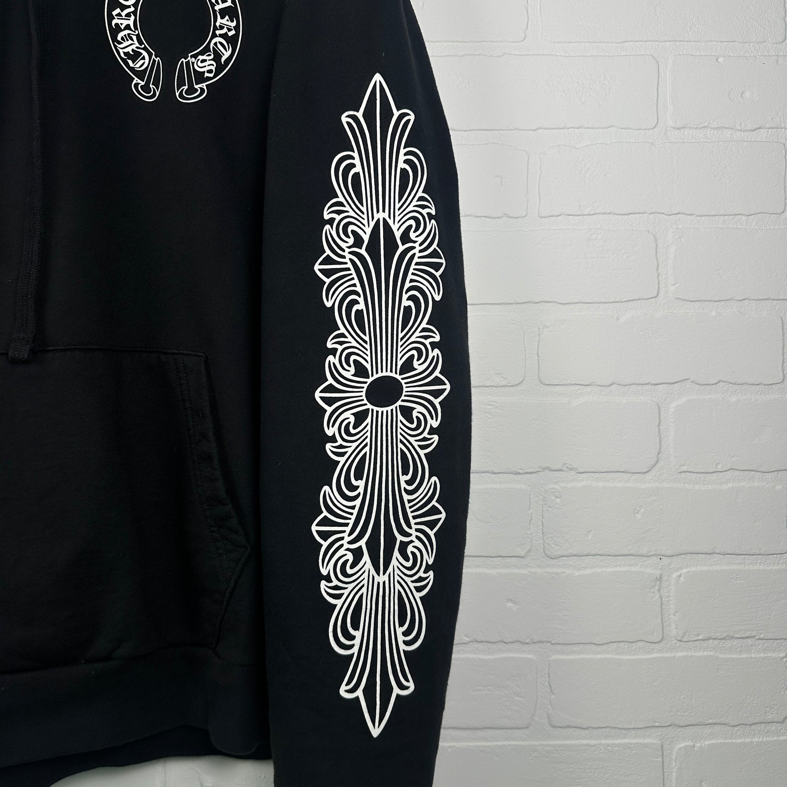 Chrome Hearts Floral Horseshoe Hoodie