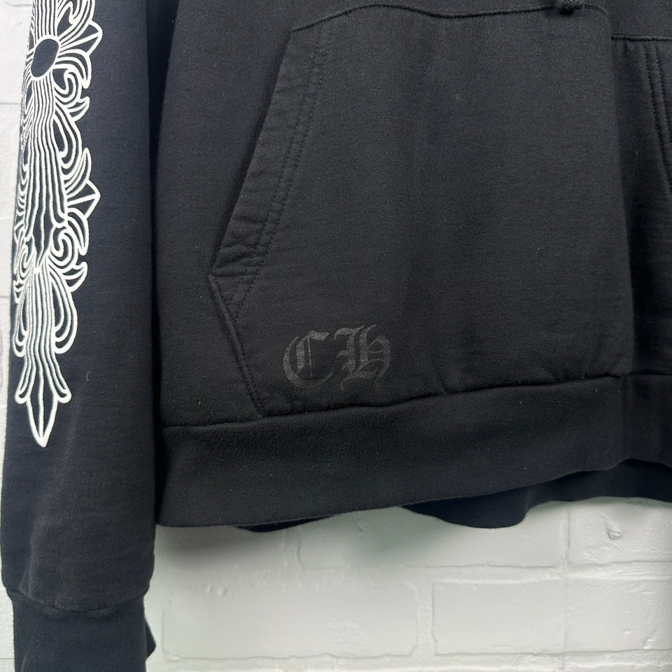 Chrome Hearts Floral Horseshoe Hoodie
