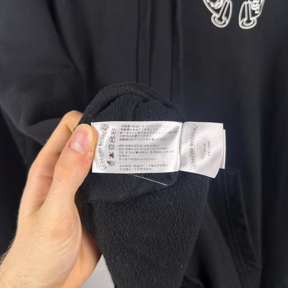 Chrome Hearts Floral Horseshoe Hoodie