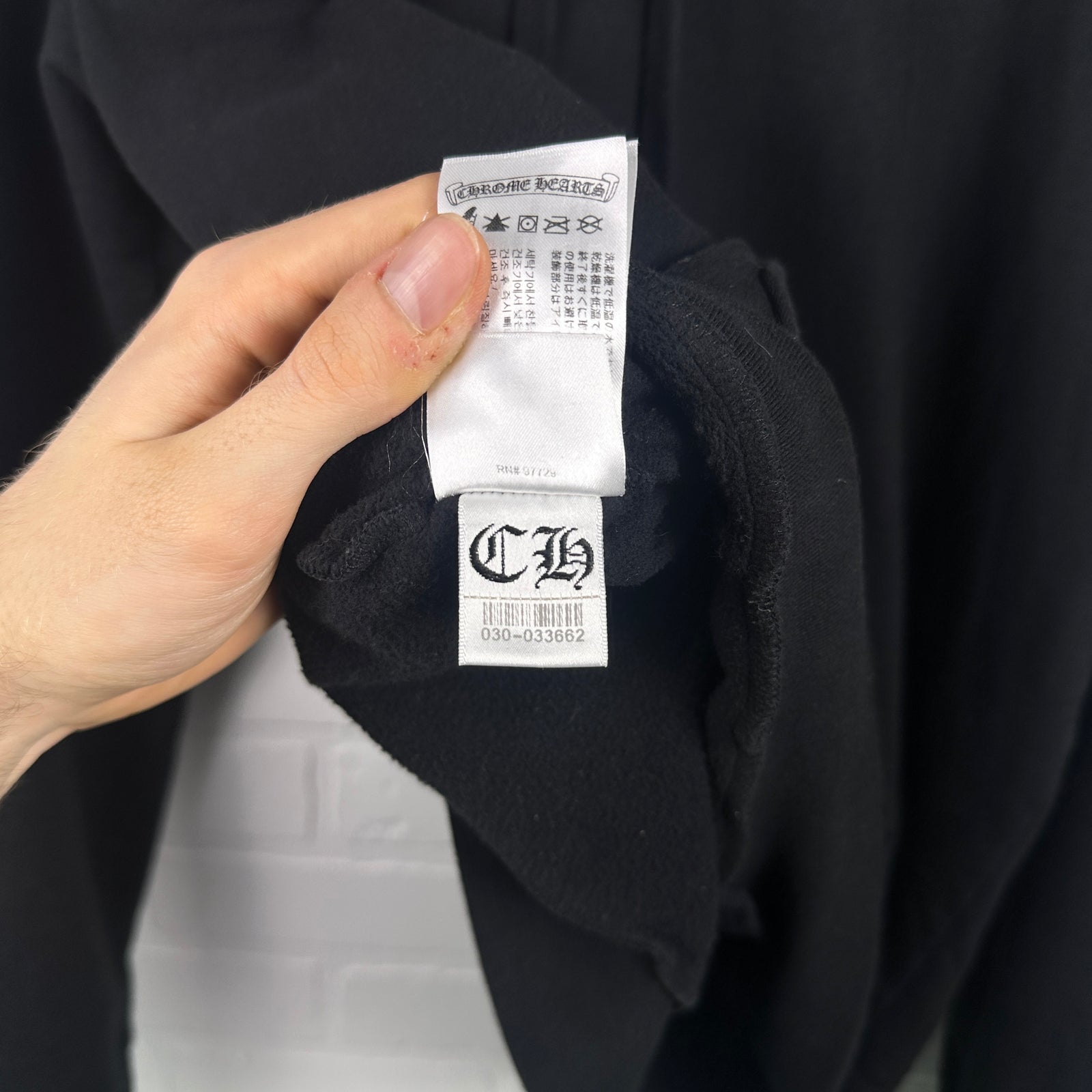 Chrome Hearts Floral Horseshoe Hoodie