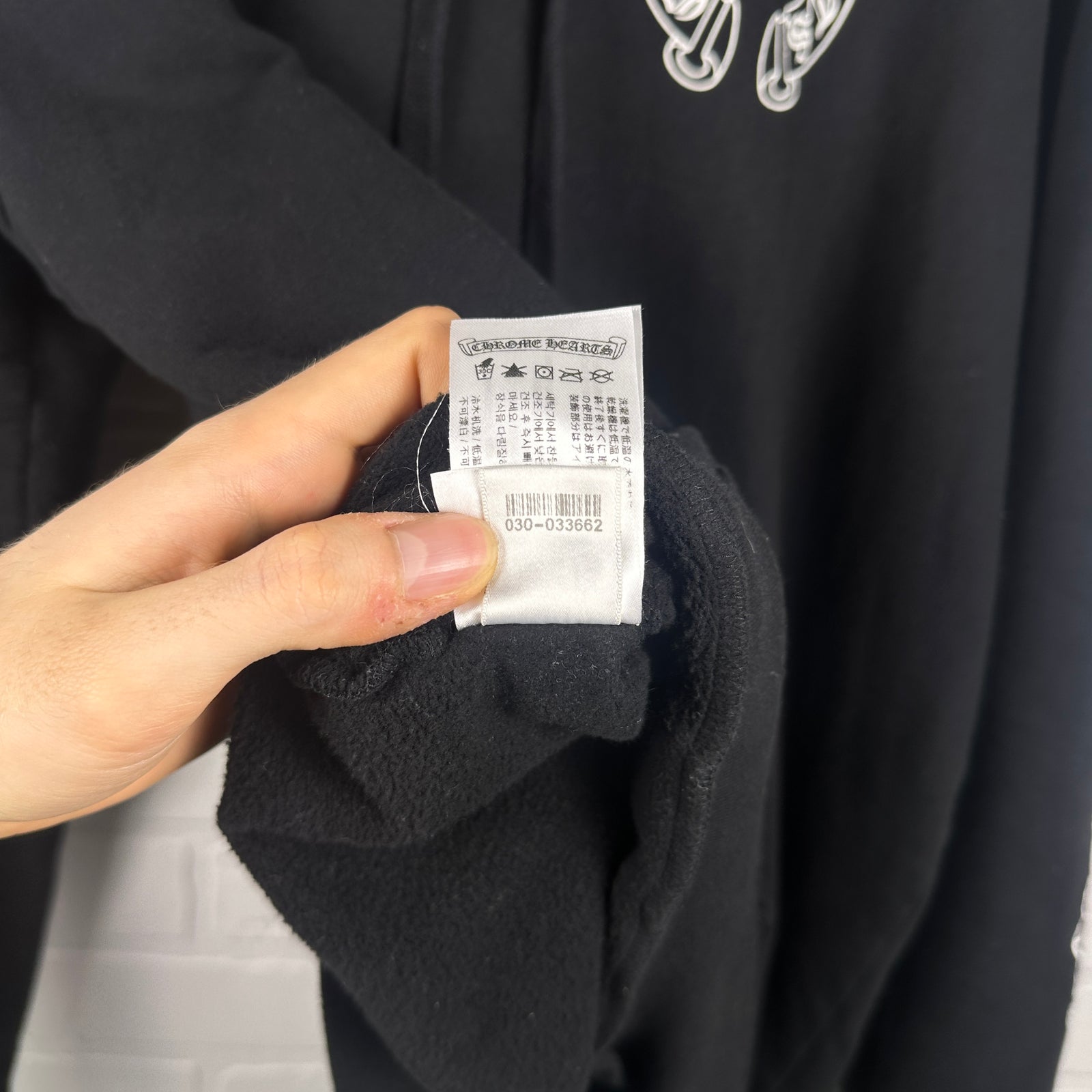 Chrome Hearts Floral Horseshoe Hoodie