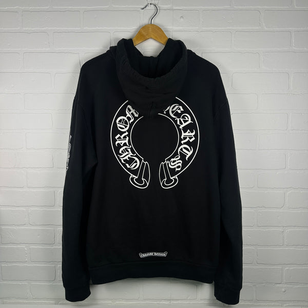 Chrome Hearts Floral Horseshoe Hoodie