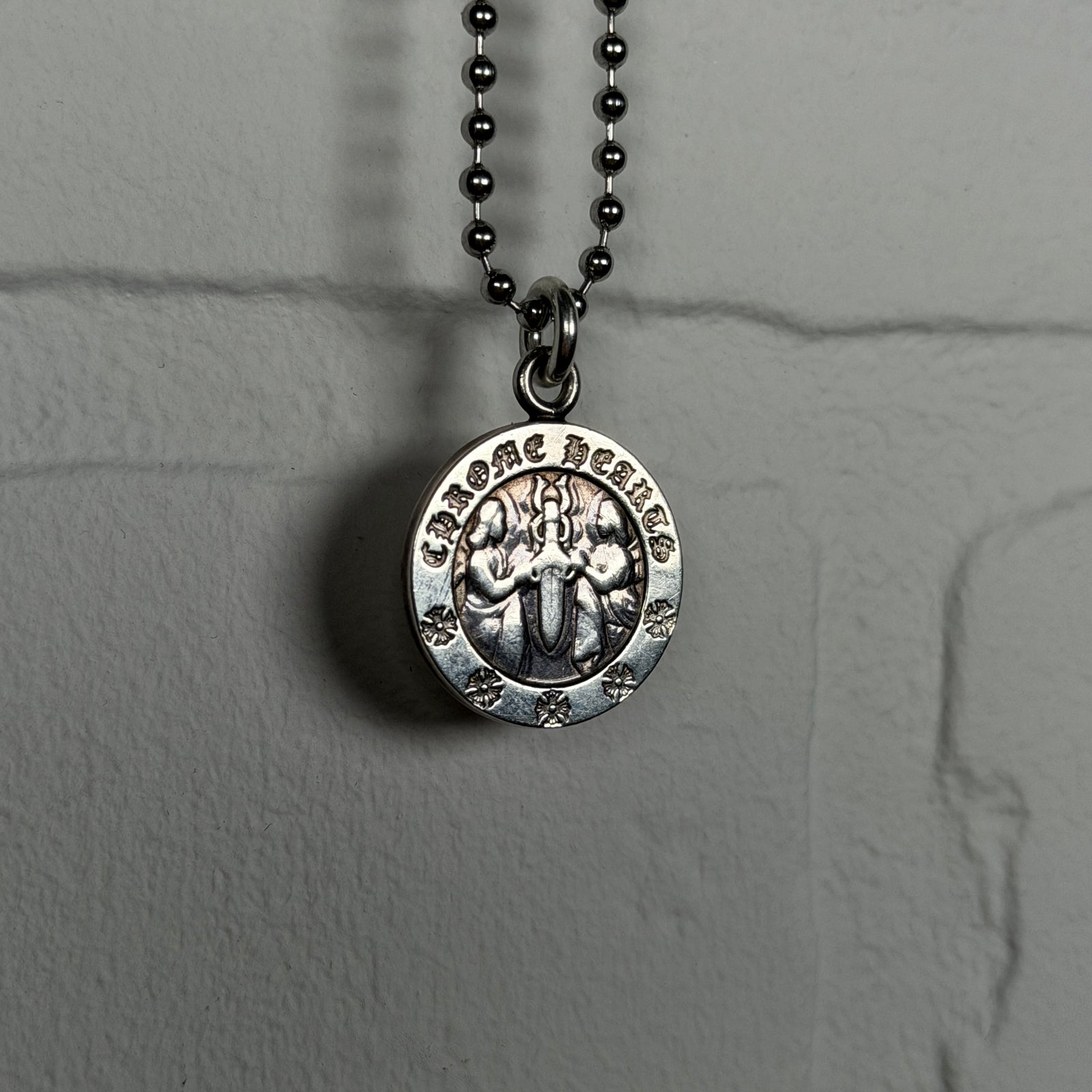 Chrome Hearts Angel Medallion Pendant