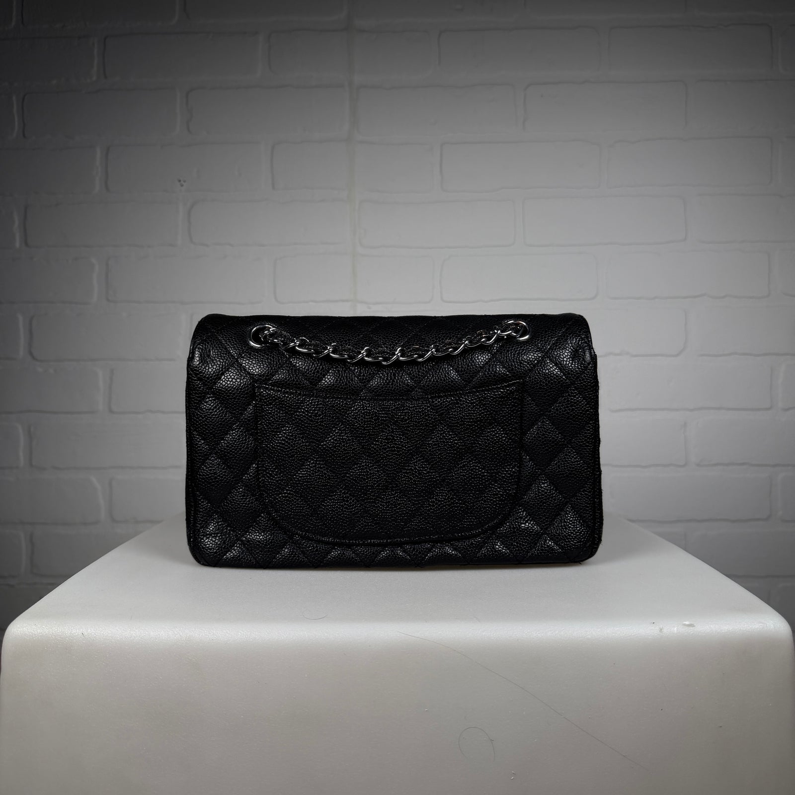 Chanel Classic Quilted Caviar Double Flap Bag