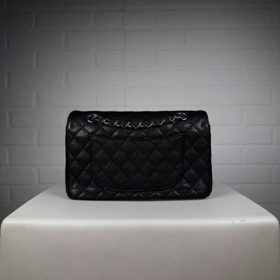 Chanel Classic Quilted Caviar Double Flap Bag