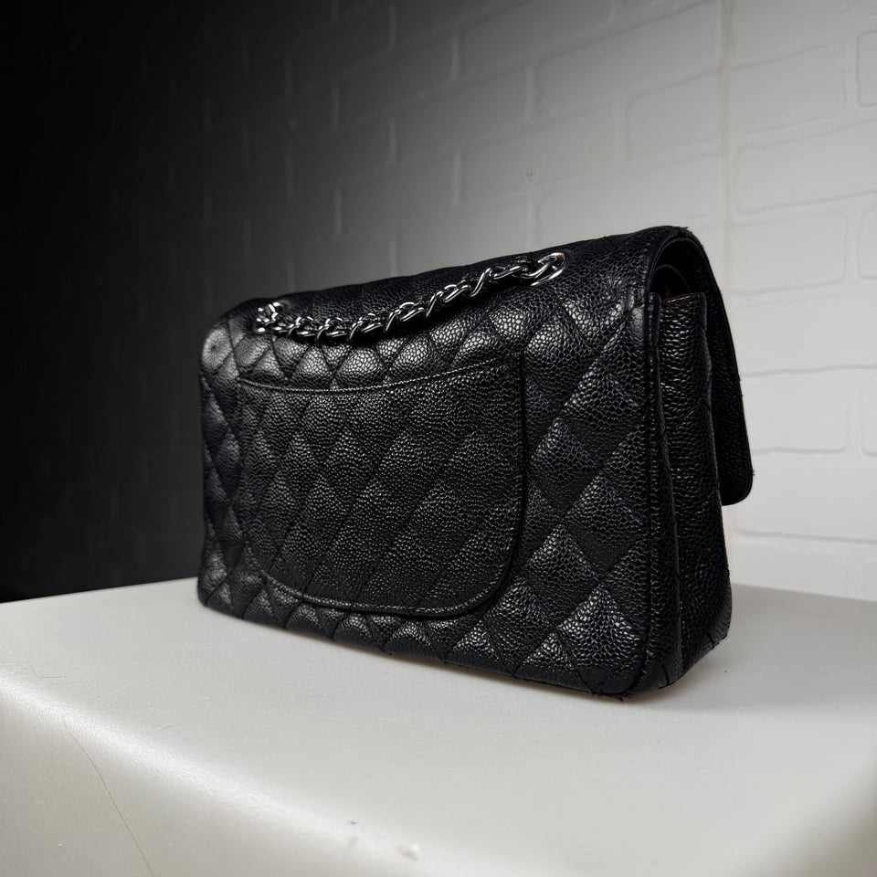Chanel Classic Quilted Caviar Double Flap Bag
