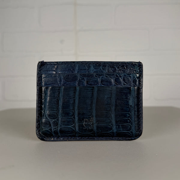 Casa Cirpiani Blue Alligator 1/1 Cardholder